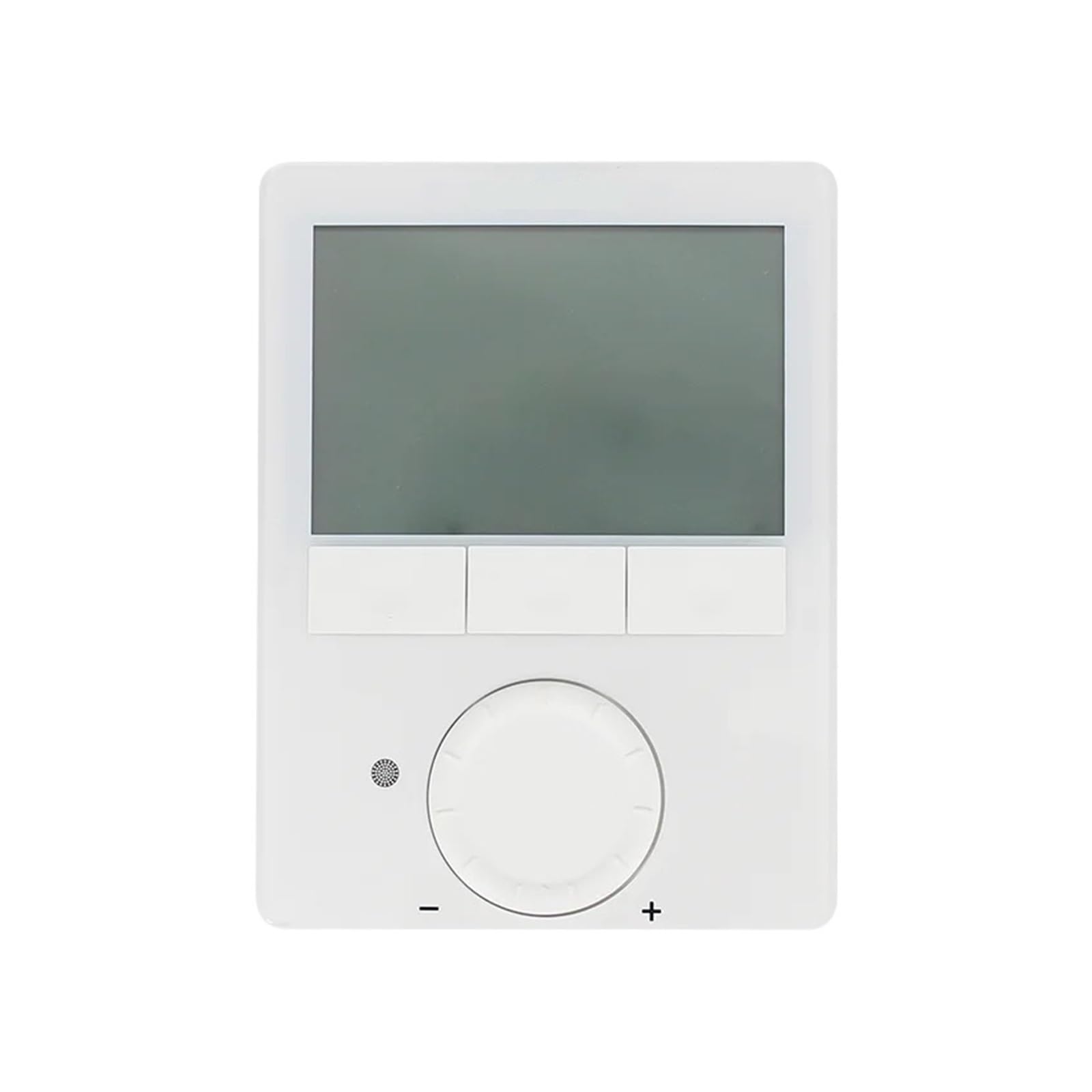Thermostat d'ambiance mural type Siemens RDG160TU avec écran LCD et capteur d'humidité
