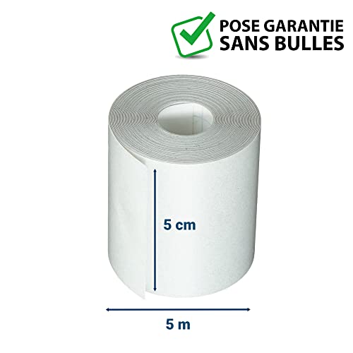 Bande de signalisation vitrage dépolie rouleau Take Care - 3