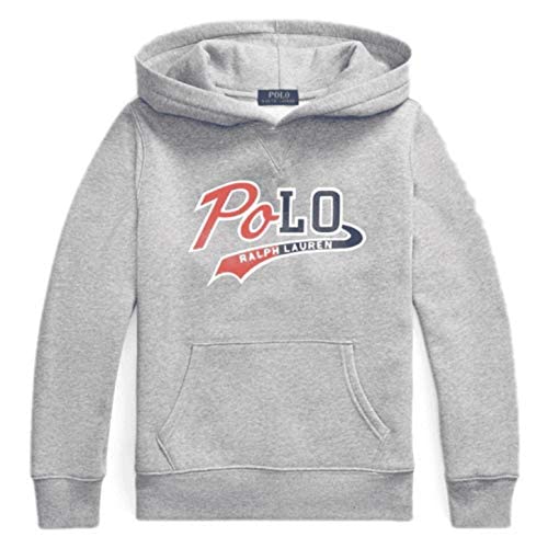 Polo Ralph Lauren 323804899002 Sweat à capuche pour enfant Gris - Gris - S