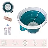 Paquete incluido: 1 * Lavadora portátil con tina plegable 2 * Gancho potente impermeable 10 * Hoja de detergente para ropa El tamaño de la lavadora es 35 x 35 x 24 cm / 12,6 pulgadas (largo) x 12,6 pulgadas (alto) x 9,45 pulgadas ( anchura). Con una capacidad de 10L y una potencia de 18W, es una lavadora de súper alta potencia, ropa de cama lavable, almohadas, cojines, toallas, peluches, etc. Es una opción ideal para apartamentos, viajes, dormitorios, lavandería, etc. .
