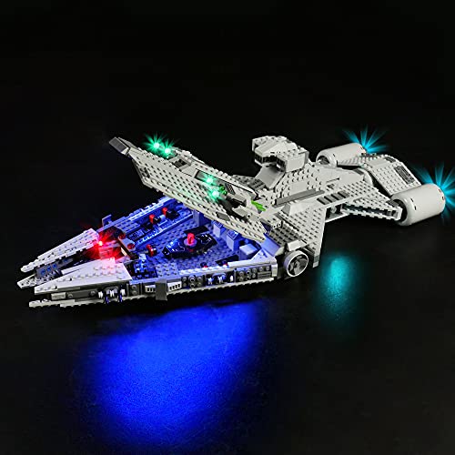 LMTIC Lighting Kit for Lego Star Wars Imperial Light Cruiser 75315 Light Set Compatible with Lego 75315(NOT Included The Lego Sets)