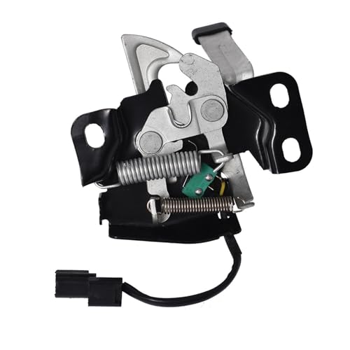 Image of LABLT Front Black Hood Latch Lock Actuator Release Unit Replacement for Honda Civic 2006 2007 2008 2009 2010 2011 74120SNAA21