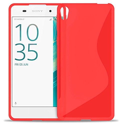 Custodia per Cellulare in Rosso per Sony Xperia