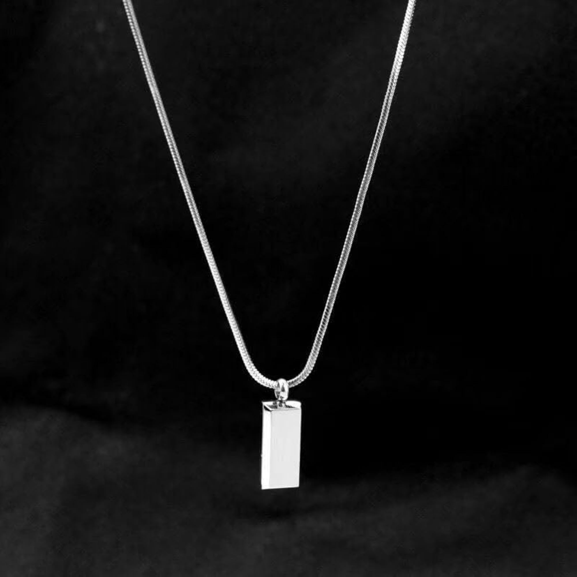 Men's Demonic Neck Chain, Stainless Steel Long Necklace