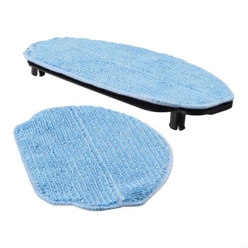 Bulevisiter Kit de soporte y almohadilla de repuesto para robot aspirador MAMNV BR150 BR151, compatible con GTTVO para ONSON MANVINS para modelos Kilgone, negro + azul (1 soporte de fregona + 2 trapos