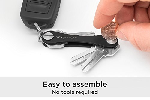 Keysmart Classic - Compact Key Holder And Keychain Organizer (Up To 14 Keys, Black) #TOP5