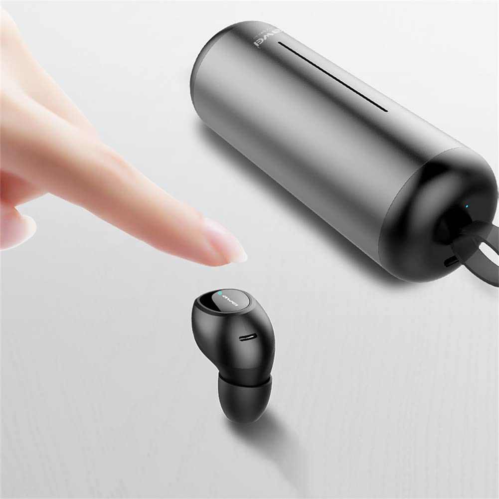 Veri Auricolari Wireless, Cuffie Bluetooth con Riduzione del Rumore, con Microfono, IPX4 Impermeabile, Stereo Hi-Fi, per L'allenamento in Palestra