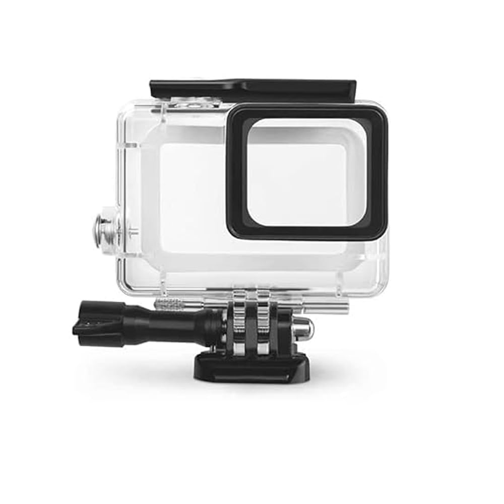 Action Pro Waterproof Case Protective Housing for GoPro-5/6/7, Hero HD 2018,45M/147ft Underwater Protective Diving Photography Housing Shell Case for GoPro Camera (Transparent 1)