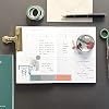 Monolike B6 Archive Diary 6 Month Planner, Green - Academic Planner, Weekly & Monthly Planner, Scheduler