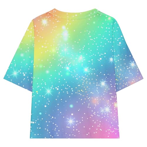 Girls Oversized T Shirts Short Sleeve Tie Dye Graphic Tees Summer Casual Loose Tshirts Tops4