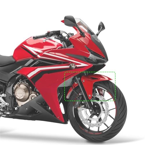 Garde-boue CBR500R 2019-2021 bleu en ABS injecté haute résistance
