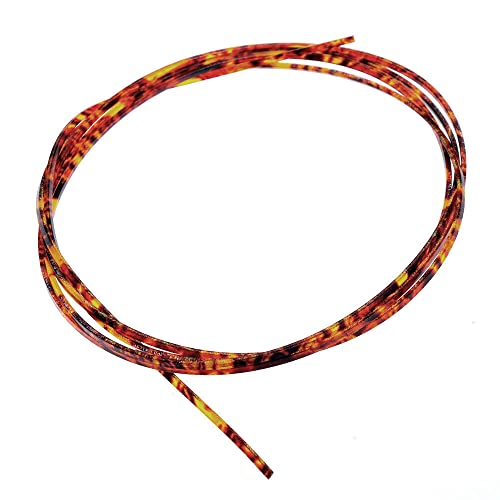 Luthier Supply 5 Feet Guitar Binding Puling Flame Celluloid 6 X 1.5mm Thick