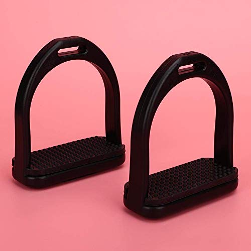 Hffheer 2Pcs Horse Stirrup High Strength Plastics Stirrups Safety Horse Riding Stirrup Non Slip Equestrian Stirrups For Saddle #TOP6