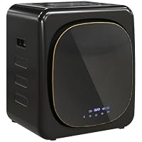 HOMCOM Vented Tumble Dryer wth 2.5kg Dry Capacity, 800W, Black