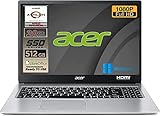 Nuovo modello Notebook Acer Aspire 3 colore BLACK, nuova Cpu Amd Athlon SILVER 3050U fino a 3.2Ghz con clock base da 2.3Ghz, Disco SSD m2 pci express da 256 Gb+ HDD DA 1TERA INTERNO DI BACKUP, 8 GB DI RAM DDR 4, Display da 15,6 pollici FULL HD 1920x1080, WEBCAM A COLORI. Produzione dedicata PARTNER ACER certificato ITALIA , TASTIERA ITALIANA QWERTY