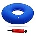 1 coussin hémorroïde Donut Siège, coccyx Donut Anneau pour coussin chirurgie de la prostate post-natale et plaies - Utilisation dans la maison voiture ou le bureau, oreiller gonflable portable