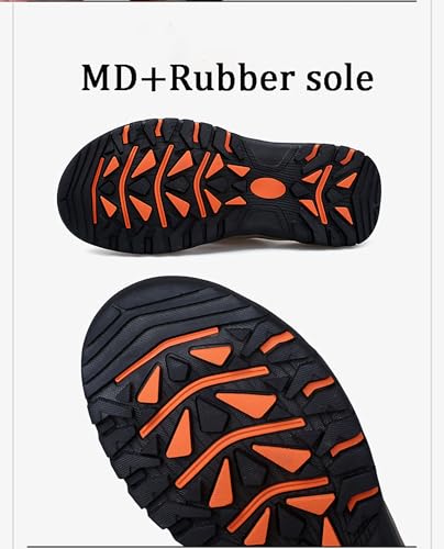 Men's Flip-Flops, Thongs Sandals Sturdy Comfort Slippers for Beach3