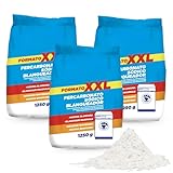 Percarbonato Blanqueador, Percabonato Sódico, Apto para el lavado de ropa tanto blanca como de color, Elimina Manchas Difíciles y alarga la vida de lavadora, 1250 gramos, 3 unidades