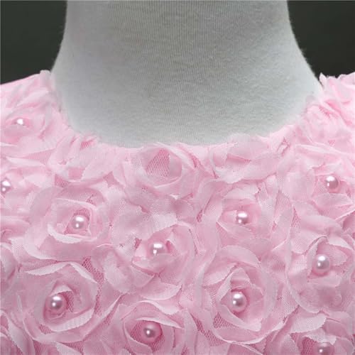 Robe en maille chic et tulle de princesse pour fillette de mode
