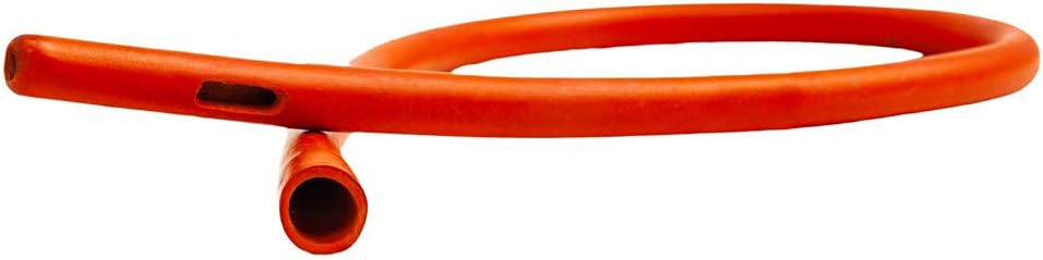 HealthAndYoga™ Enema Rubber Colon Tube – Open End (20” x 34 FR) - Replaceable Compatible Enema Kit Supplies- Comfortable, Deeper & Higher Gut Cleanse- Suitable for Coffee, Water & Gerson Therapy