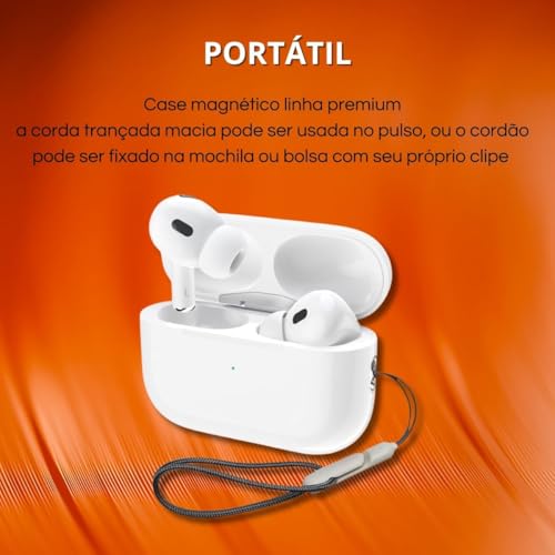Fone De Ouvido Sem Fio Bluetooth V5.4 Compatível iPhone Android Com Microfone e Redução de Ruído Wir