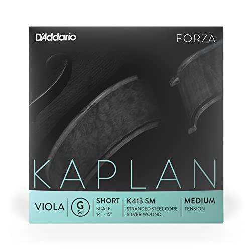 Corde G seule Kaplan Forza tension moyenne D'Addario K413 SM diapason court