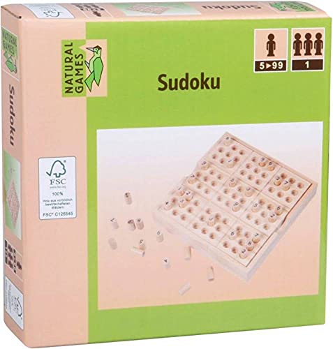Preisvergleich Produktbild VEDES Großhandel GmbH - Ware Natural Games Sudoku 14x14x2,5 cm