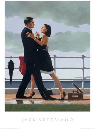 Anniversary Waltz Print By Jack Vettriano - Size 50 cm X 70 cm by JACK VETTRIANO
