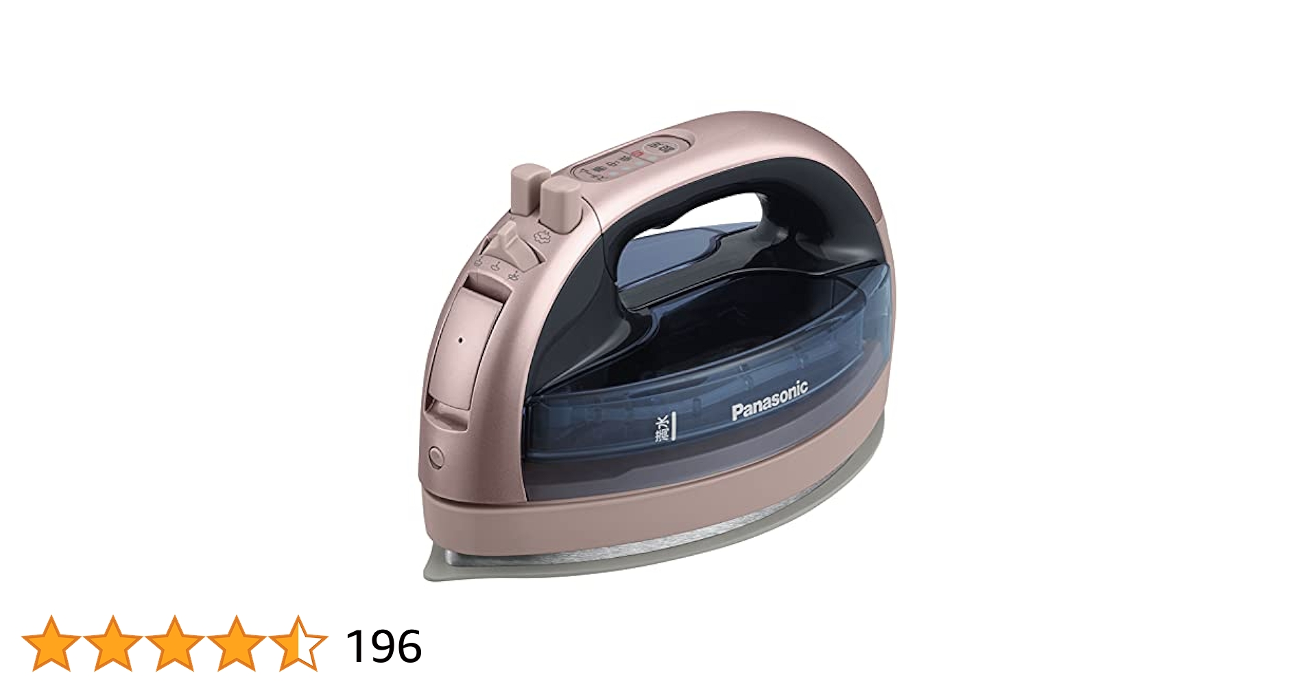 Amazon | パナソニック コードレススチームWヘッドアイロン