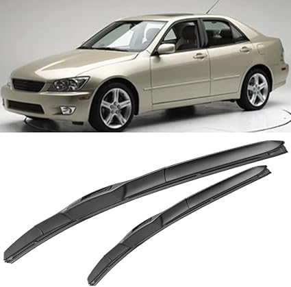 MadongJ Windshield Windscreen Wiper Blades for Lexus IS300 2001-2005 22in+20in, Replacement Blades All-Weather Performance Streak-Free Windshield Wipers