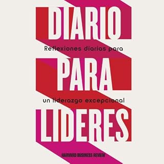 Diseño de la portada del título Diario para l&iacute;deres