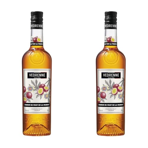 Liqueur de Fruit de la Passion VEDRENNE 18% - 70cl (Lot de 2)