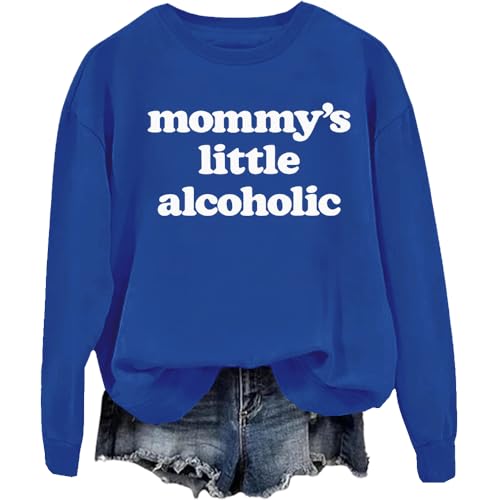 Mommy's Little Alcoholic Sweatshirt Stamp Mommy's Little Alcoholic Hoodie