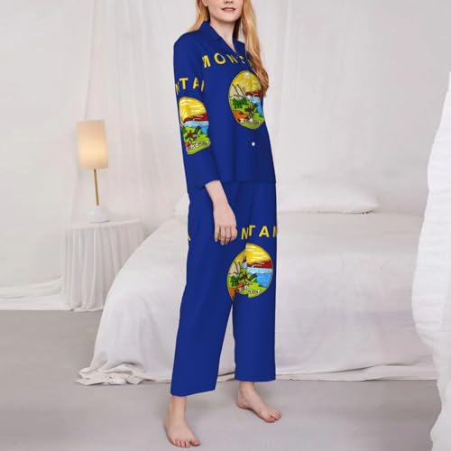 Pyjama Montana de qualité supérieure ensemble de nuit doux - 4
