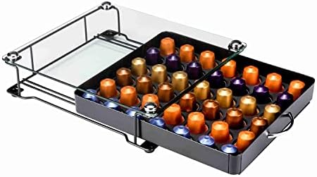 Amazon.com: ZCDCP Nespresso Pod Holder, Vertuo Pod Holder Carousel ...