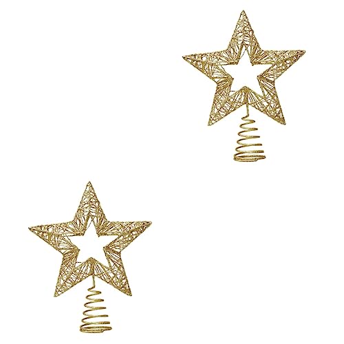 Estrella de Navidad decorativa de hierro para regalar y decorar el árbol 2