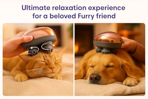 Electric Scalp Massager for Hair Growth & Stress Relief – Cordless, Rechargeable, Waterproof Head Massager with 96 Kneading Nodes for Men, Women, Pets – Gift for Mom & Dad (White) - Image 5