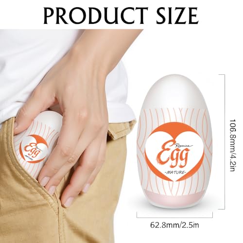 Image of 5 Sensations Pack,Ultra-Stretchy Masturbators Egg,Handheld Male Masturbators Cup with Softer Wrapped, Realistic Pocket Pussy Stroker with Strong Suctions, Adult Sex Toy for Men with 3D Lifelike Vagina