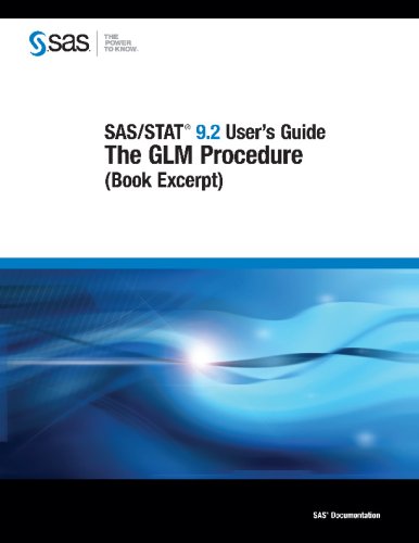 Buy SAS/STAT 9.2 User's Guide: The GLM Procedure (Book Excerpt) — BookShops.in