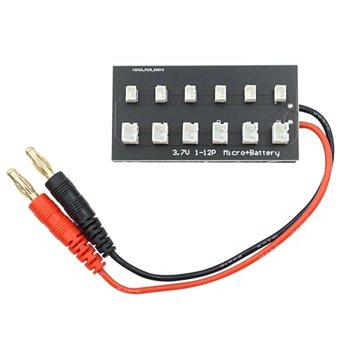 Ieron Carte de Charge d'équilibre de Batterie 3.7V Lipo 1S Ultra Micro JST-PH Plaque de Connexion parallèle Lame Carte Adaptateur Inductrix