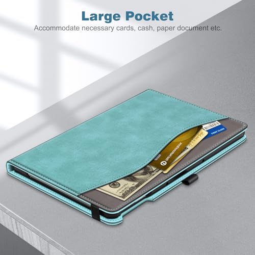 Protection Google Pixel Tablet 11 2023 turquoise support et porte-crayon - 3
