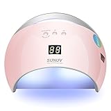 MULTIFUNKIONALE UND PROFESSIONELLE HÄRTUNG FÜR FAST ALLE NAGELGELE: LED-Gele, UV-Gele, einschließlich Hard Gele, Builders, Sculpture-Gele, Gem Glue usw. Die Marke ist egal und das Gerät ist wirklich leicht zu gebrauchen - schließ es einfach an den Strom an und es kann losgehen!