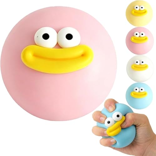 SLEEPHEAD Smushers Face Squishy Easy Squeezy Squishy with Interchangeablefaces Slow Rebound Sensory Squeeze Balls for Anxiety Relief