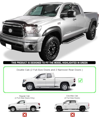 Estribos Polished Tuxtreme para Toyota Tundra 2007-2021 miniatura 2