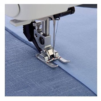 HONEYSEW 6mm Open Toe Presser Foot For Pfaff Sewing Machines - Satin Stitch Applique Foot