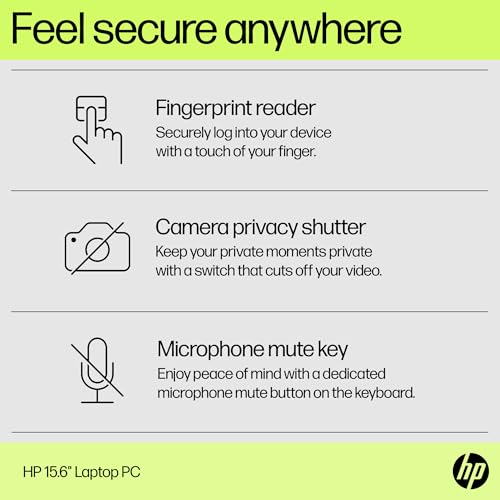 HP 15.6" Laptop | Intel Core i5 i5-1334U Processor | 16 GB RAM | 1 TB SSD | Intel Iris Xᵉ Graphics | FHD Display | Up to 9.75 hrs battery | Windows 11 | Dual Speakers | Natural Silver | 15-fd0003sa - Image 8