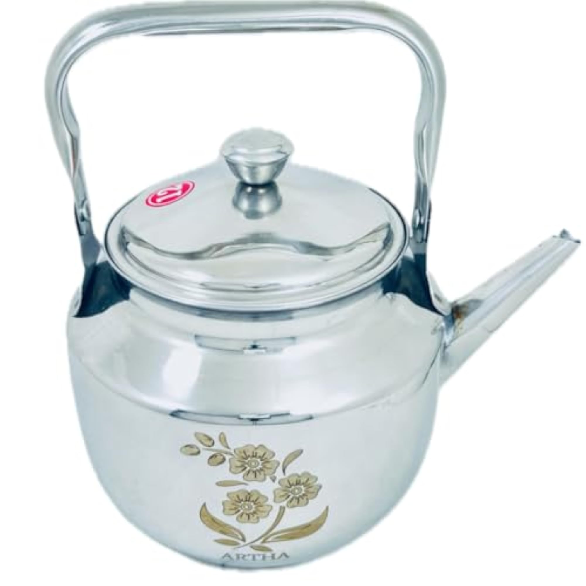 Durable Laser Printed Stainless Steel Tea Kettle