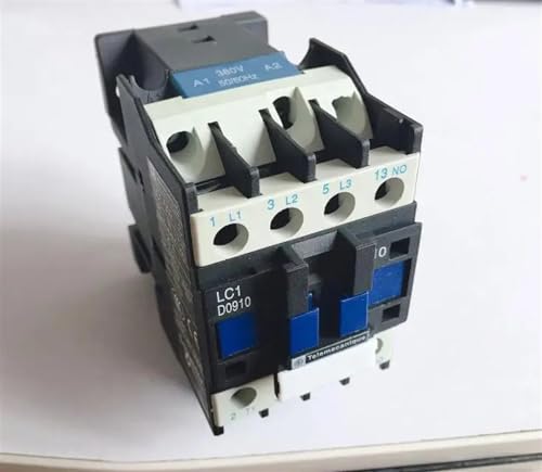 Contacteur de puissance LC1-D0910 9A rail DIN bobine alternative 110V NO
