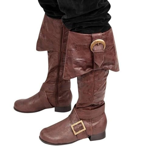 Bottes de pirate médiévales pour soirées déguisées et reconstitutions