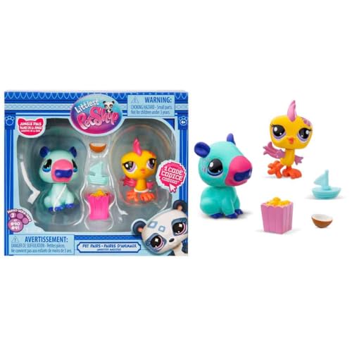 Littlest Pet Shop Capibara oiseau jaune 00585 lot mini S2 cadeau enfant